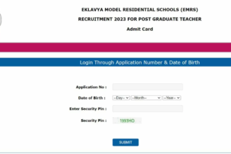 EMRS Admit Card